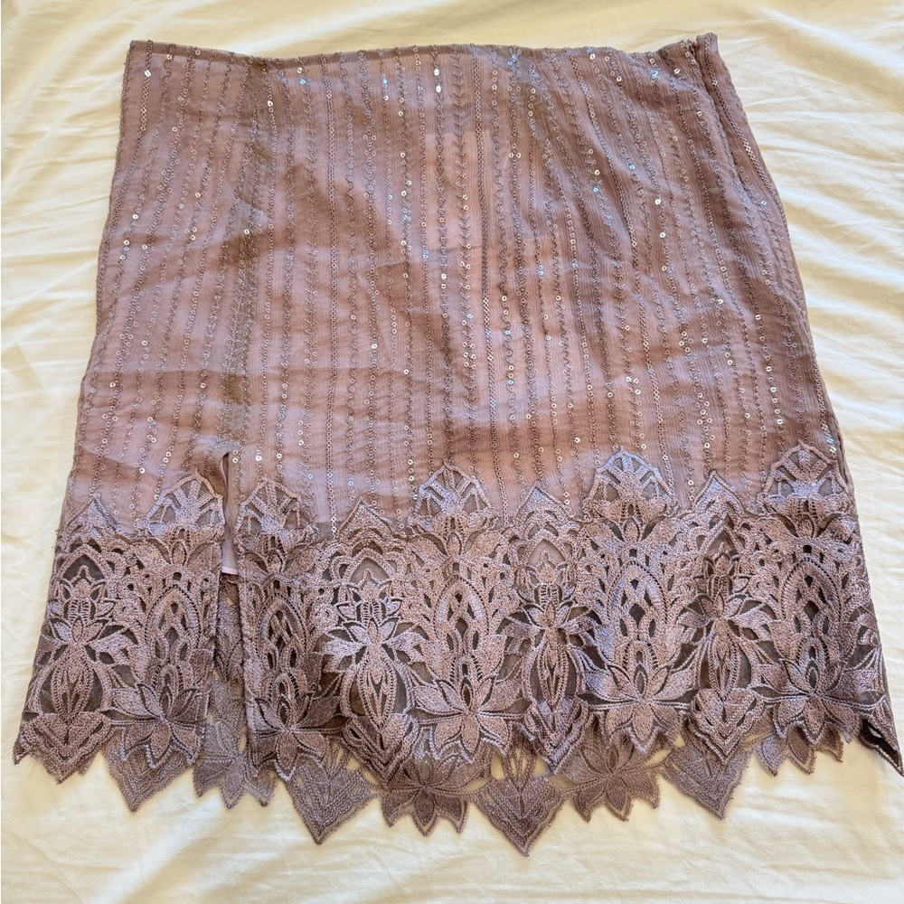 ACNE STUDIOS embellished skirt. Size 4. NWT